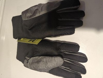 Men's Puffer Gloves - All in Motion™ Heather Gray L/XL