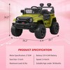 12v Electric Ride-on Truck for Kids with Parent Remote Control | 3 Speeds, All-Terrain Tires - 3 of 4