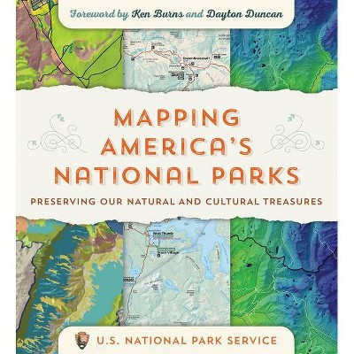 Mapping America's National Parks - by  Us National Park Service (Paperback)