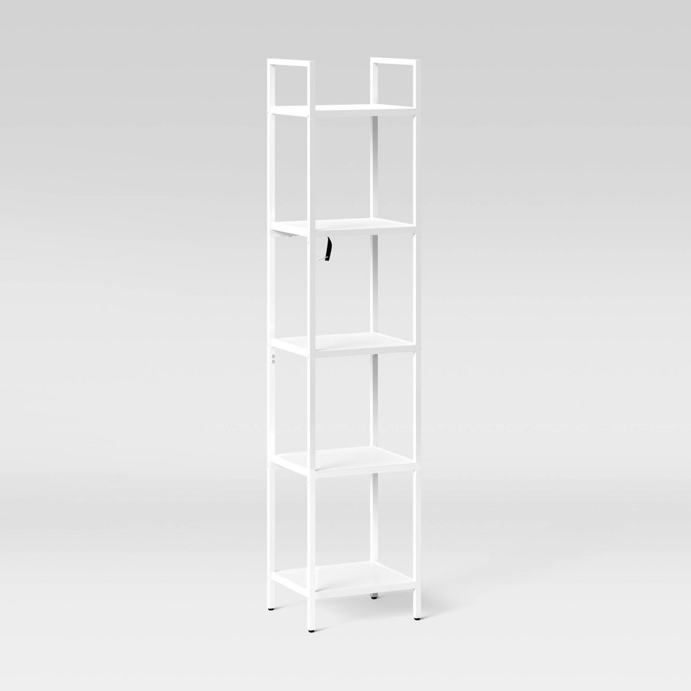 72" Loring Narrow Bookcase White - Project 62