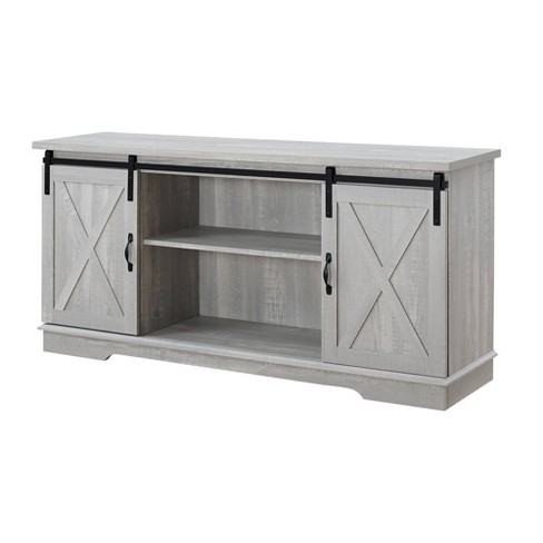 grey stone tv stand