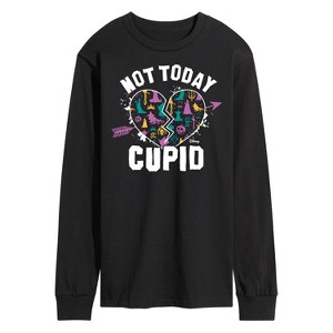 Men's - Disney Villains - Valentine's Day Long Sleeve Graphic T-Shirt - 1 of 3