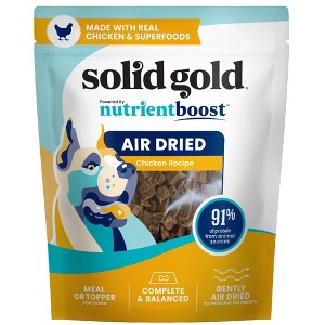 Solid Gold Air Dried Topper Chicken Flavor Dry Dog Food - 4oz - 1 of 4