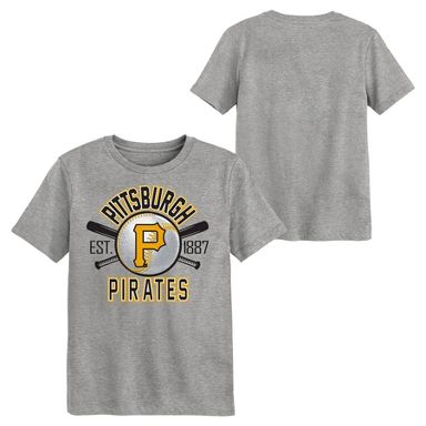 T-shirt Pirate Hot Topic – Raglan Gris – Taille Jeune L – Neuf Avec Étiquettes