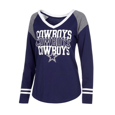 dallas cowboys women's long sleeve