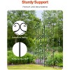 VEVOR Garden Trellis for Climbing Plants, 87 x 20 in, 2 Packs Rustproof Metal Garden Flower Trellis, Outdoor Climbing Rose Trellis Cucumbers Support - 3 of 4