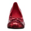 Red Judy 2" Heel Sequined Adult Shoes - 4 of 4