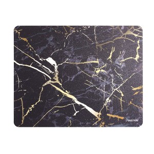 Insten Reflective Marble Design Mouse Pad - Anti-Slip Mat for Wired/Wireless Gaming Computer Mouse - 1 of 4