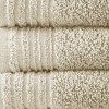 12Pcs 100% Cotton Solid Bath Towel Set, Anti-Microbial Zero Twist Front Quick Dry Towel - 4 of 4