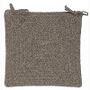 Colonial Mills Shear Natural - Rockport Gray Chair Pad, Set of 4 - 2 of 2