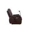 Whisen Bonded Leather 139° Recliner & Single Sofa Chair with Vibration Massage & Heating - 4 of 4