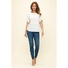 WEST K Women's Cora Dolman Sleeve Crochet-Inspired Blouse - 4 of 4