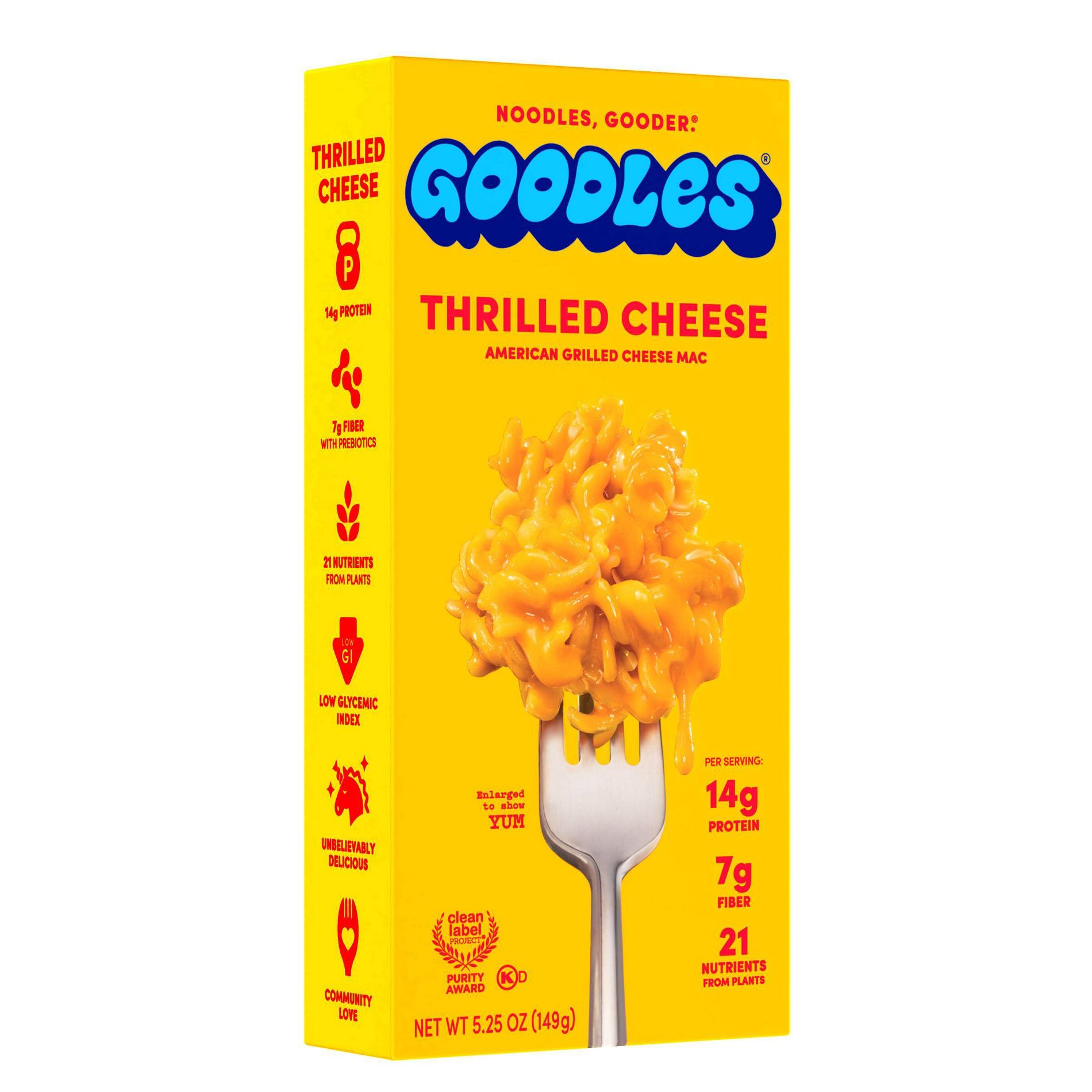 Goodles Thrilled Cheese Mac and Cheese - 5.25oz