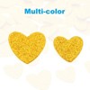 Unique Bargains Gold Heart Self-Adhesive Glitters Home Decor Card DIY Foam Stickers - 3 of 4