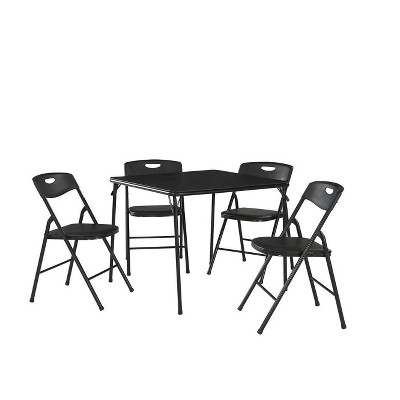 target black folding table