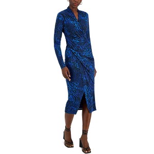 Rachel Roy Womens Faux Wrap Midi Dress - 1 of 1
