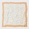 Women's Fish Pattern Scarf - A New Day™ Tan - 2 of 3