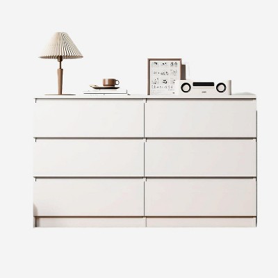White Nursery Dresser with Soft Close Drawers
