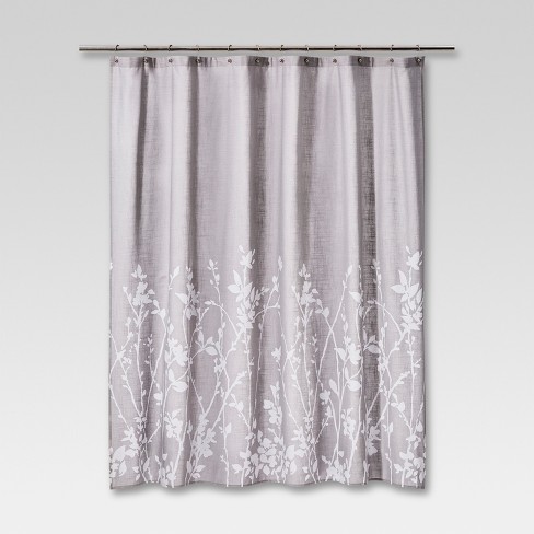 gray shower curtain target