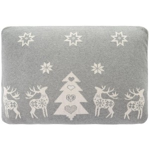 Twinkling Pillow - Grey - 16"X24" - Safavieh - 1 of 3