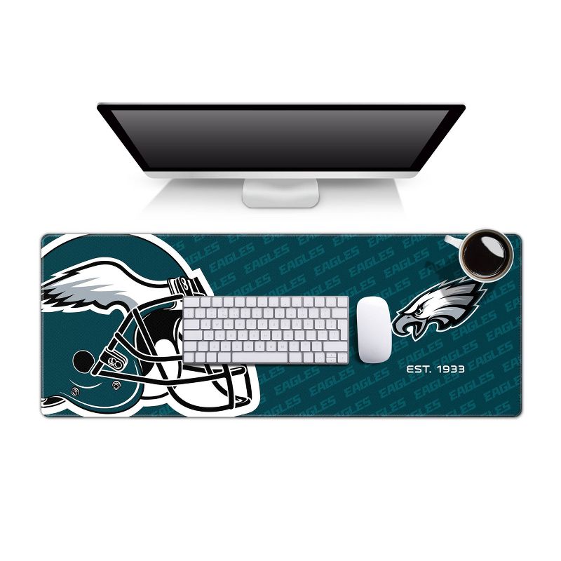 NFL Philadelphia Eagles Logo Series 31.5&#34; x 12&#34; Desk Pad, 2 of 4