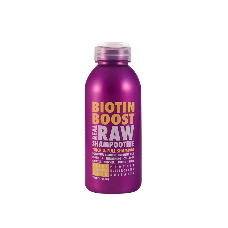 Real Raw Shampoothie Biotin Boost Thick & Full Shampoo - 12 fl oz, 1 of 6