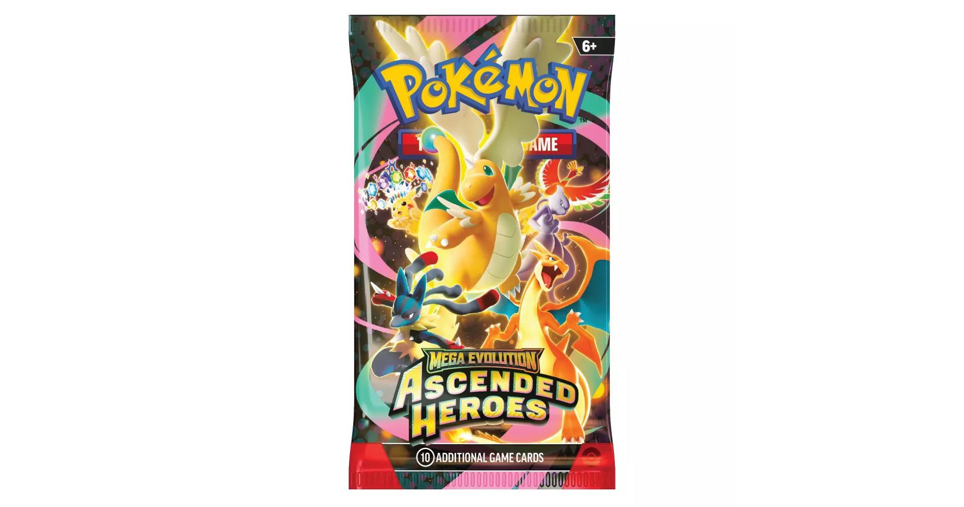 Pokemon TCG: Mega Evolution: Ascended Heroes Booster Pack - 10 Cards