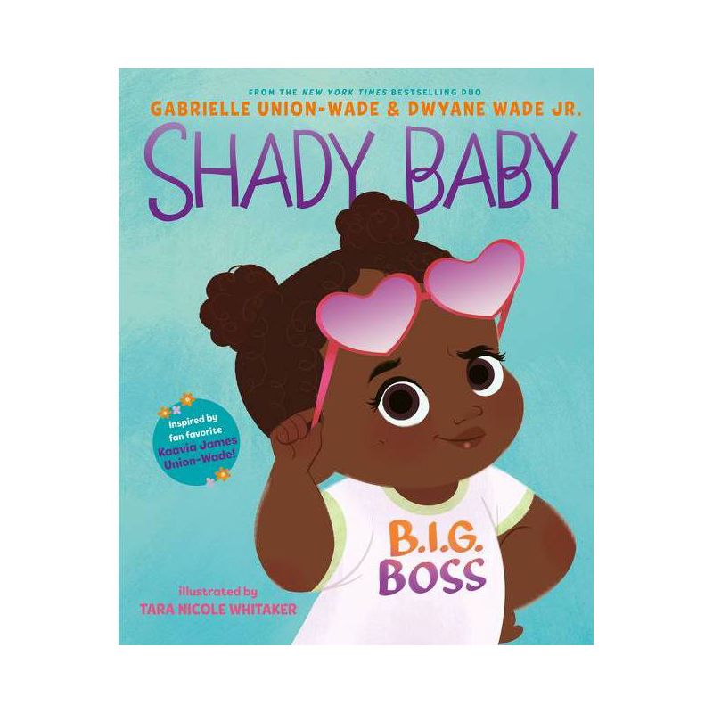 Shady Baby - by Dwayne Wade and Gabrielle Union (Board Book), 1 of 6