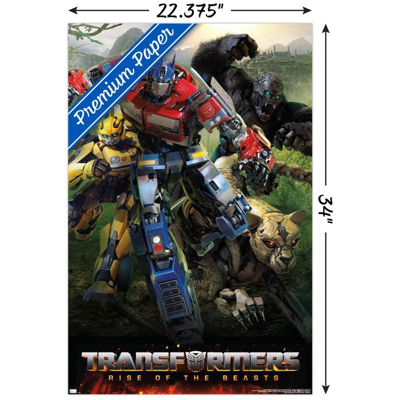 Trends International Transformers: Rise of the Beasts - Big 4 Unframed Wall Poster Prints, 3 of 7