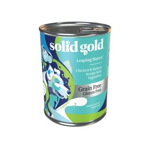 Solid Gold Leaping Waters Salmon Flavor Wet Dog Food - 13.2oz - 1 of 4