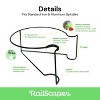 Bloem Railscapes Planter Railing Support Brackets 1pk for Indoor and Outdoor Gardening - 4 of 4
