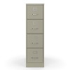 Staples Commercial 4-Drawer Vertical File Cabinet Letter Size Lockable 51.97"H x 14.9"W x 26.5"D - 3 of 4