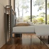 VECELO Full/Queen Upholstered Bed Frame with Storage End of Bed Bench, Platform Bed with Headboard & Charging Station, LED Lights, Gray - 4 of 4
