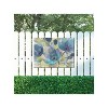 Cottage Garden West of The Wind Blue Melody Blue, Green 40 x 30 Inch Waterproof Gallery Wrapped Canvas, Outdoor Garden, Yard, Patio All Weather - 2 of 2