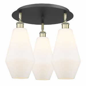 Cindyrella - 3 Light Flush Mount In Industrial Style-14.5 Inches Tall and 18.75 Inches Wide - 1 of 1