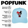 Batman Harley Quinn Cute Chibi Character Foam Trucker Cap Light Blue - 2 of 4