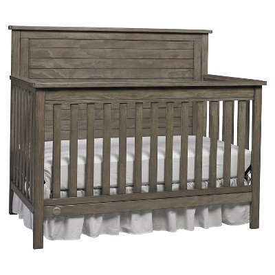 gray 4 in 1 convertible crib