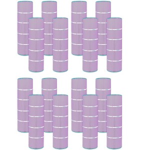 Hurricane 16 Pack HF7468-04P Platinum Purple Pool Filter Cartridge for PJAN115, Unicel C-7468, Filbur FC-0810, Jandy Industries CL460, CV460 - 1 of 4