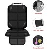 Itopfox Durable Waterproof Car Seat Protector with Thick Pad & Non-Slip Backing, Prevents Imprints on Vehicle Seats, Ideal for Child Car Seats - 3 of 4
