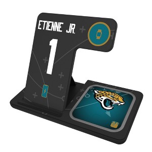 NFL Jacksonville Jaguars Players Game Tactic 15-Watt 3 in 1 Charging Station - 1 of 4