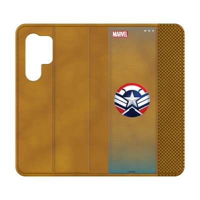 Keyscaper Marvel Avengers Grid Folio Cell Phone Case for Samsung Galaxy