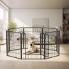 Metal Pet Playpen,Dog Pen Outdoor,Play Pen For Puppy,Rabbit Playpen,Chicken Wire Fence,Poultry Netting,Dog Corral Indoor-Cuddlewood - 2 of 4