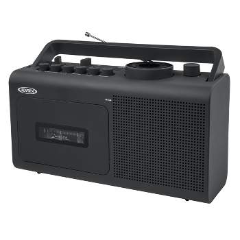 JENSEN MCR-250 Portable Cassette Player/Recorder with AM/FM Radio