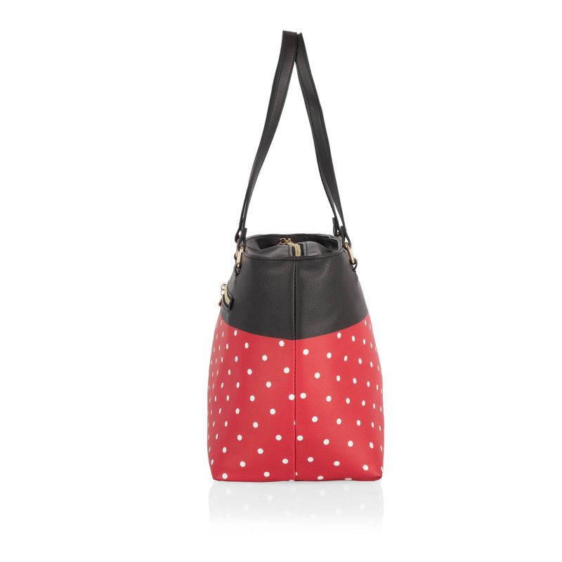 Picnic Time Minnie Mouse Uptown 23qt Cooler Tote Bag - Black, 3 of 10