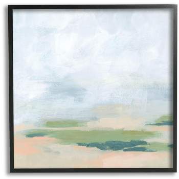 Stupell Industries Contemporary Landscape Abstract Framed Giclee Art