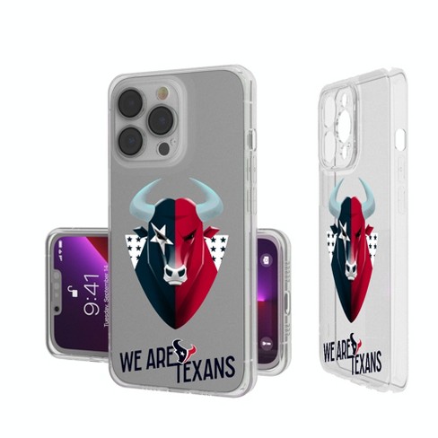 Houston Texans 2024 Illustrated Limited Edition Clear Phone Case