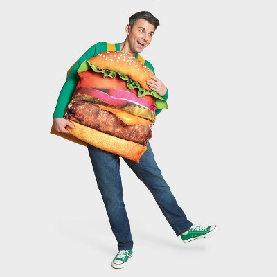 Adult Hamburger Halloween Costume One Size - Hyde & EEK! Boutique™