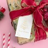 Wrapables Gold Foil Christmas Holiday Gift Tags/Kraft Paper Hang Tags for Gift-Wrapping, Labeling, Package Decoration (100pcs) - 4 of 4
