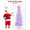 Pre-Lit Flocked LED Douglas Fir Artificial Christmas Tree - 2 of 4