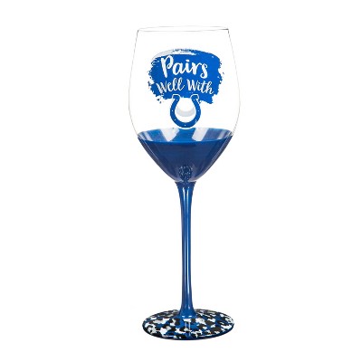 Indianapolis Colts, 17oz Boxed Stemware